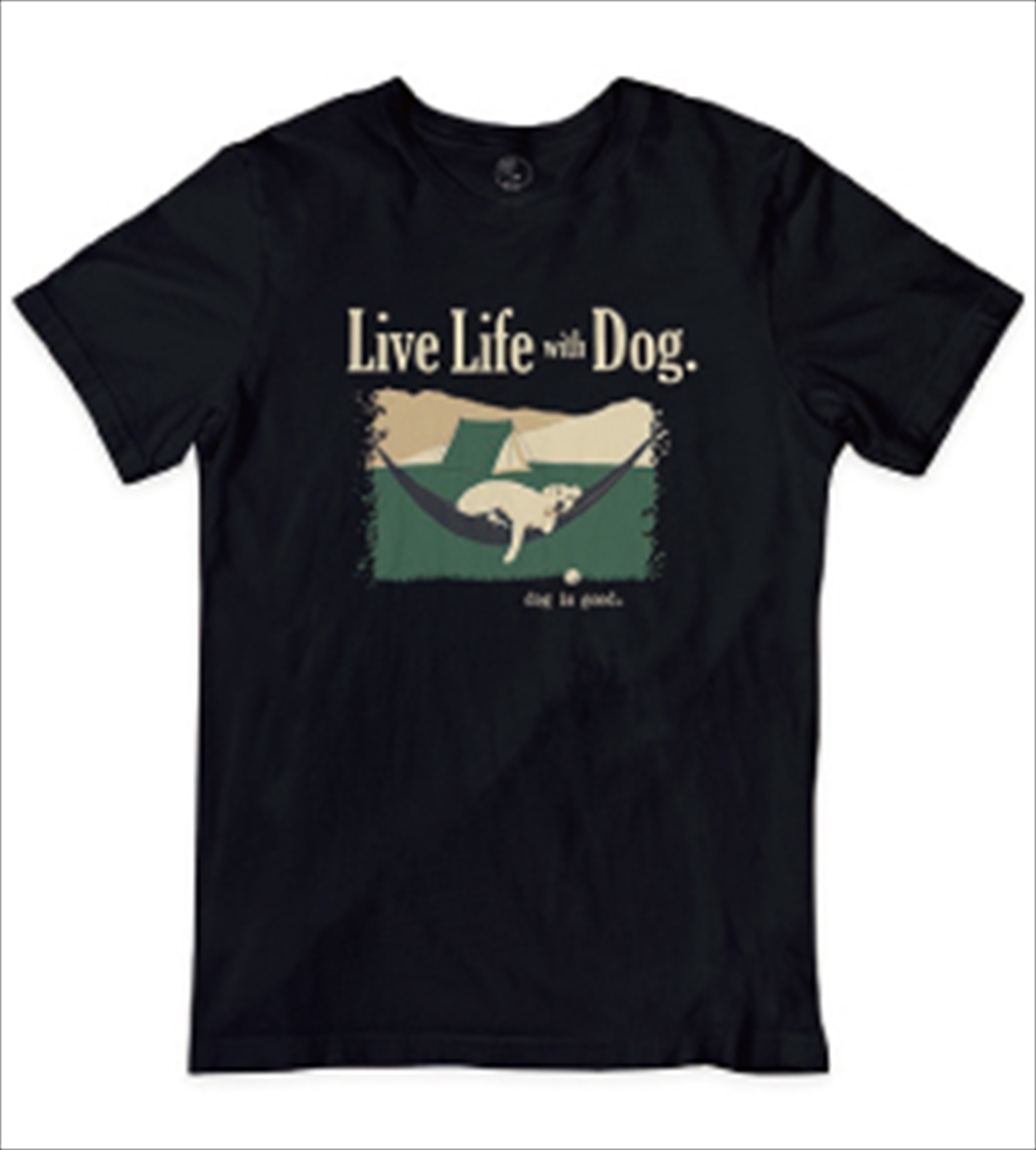 Dog is Good　Ｔシャツ　ライフウィズドッグ　ハンモック