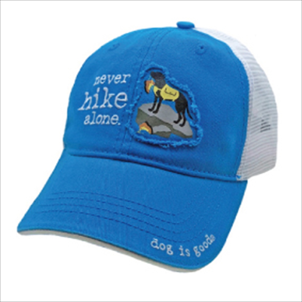 Dog is Good キャップ ネヴァーハイクアローン