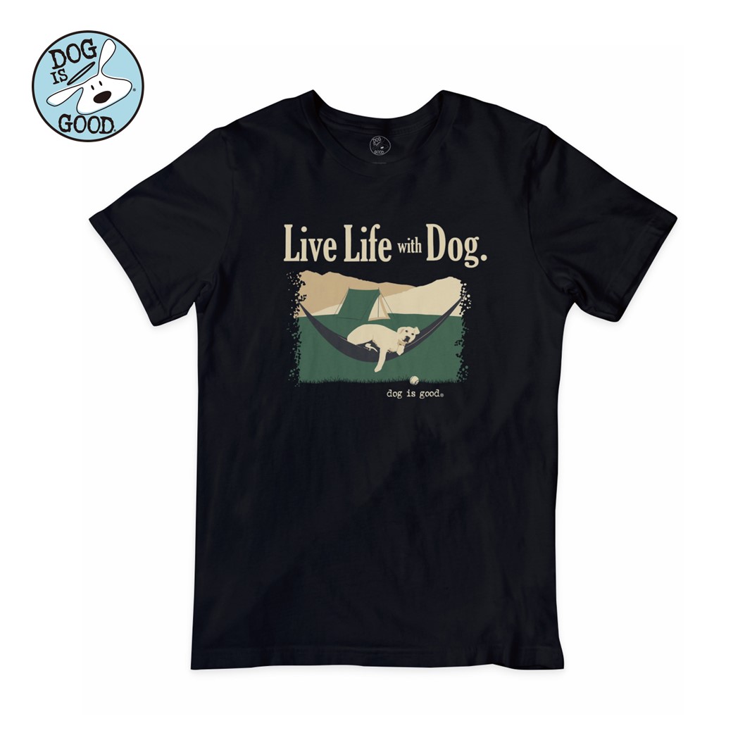 Dog is Good Ｔシャツ ライフウィズドッグ ハンモック