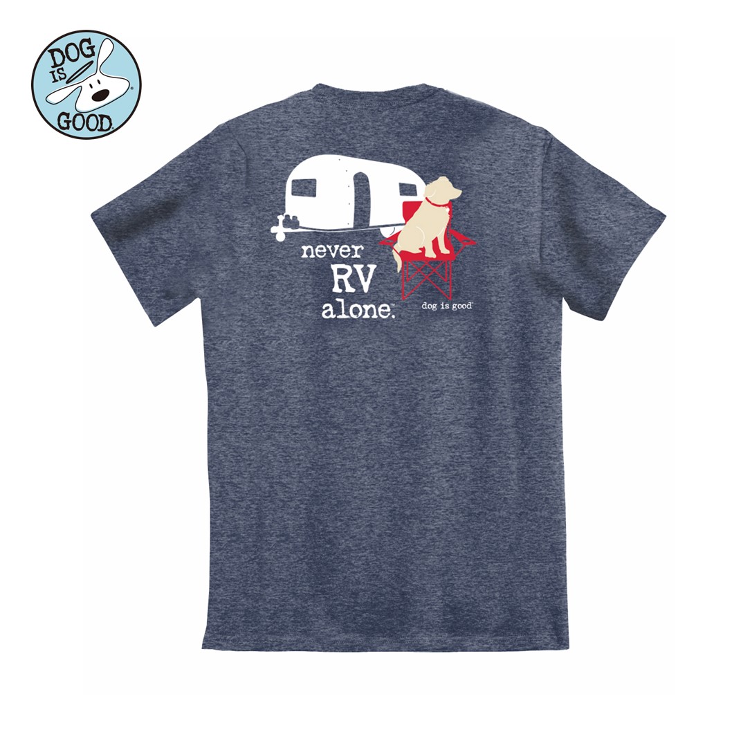 Dog is Good Ｔシャツ ネヴァーＲＶアローン