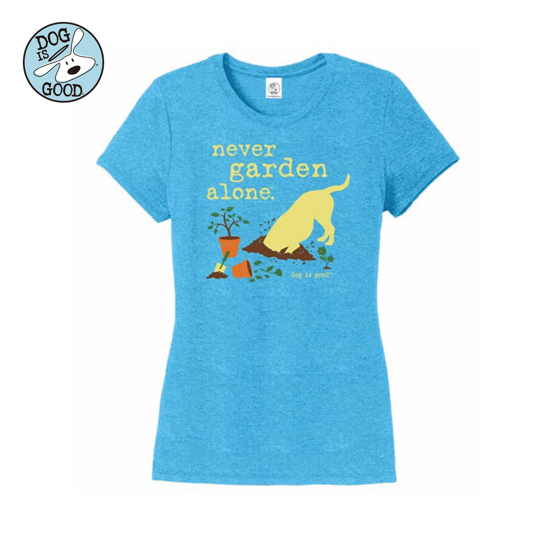 Dog is Good ウィメンズＴシャツ ネヴァーガーデンアローン