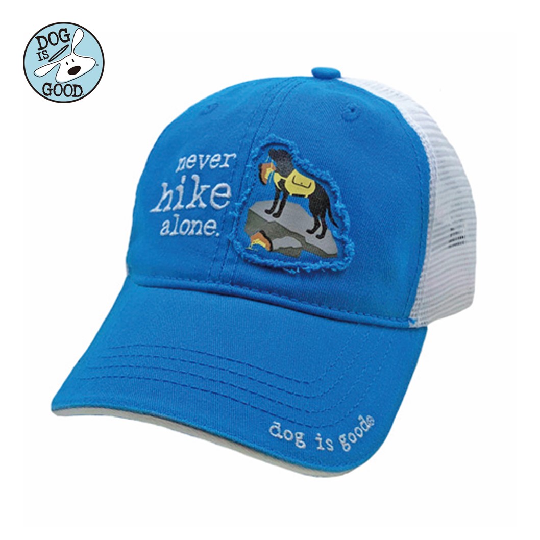 Dog is Good キャップ ネヴァーハイクアローン