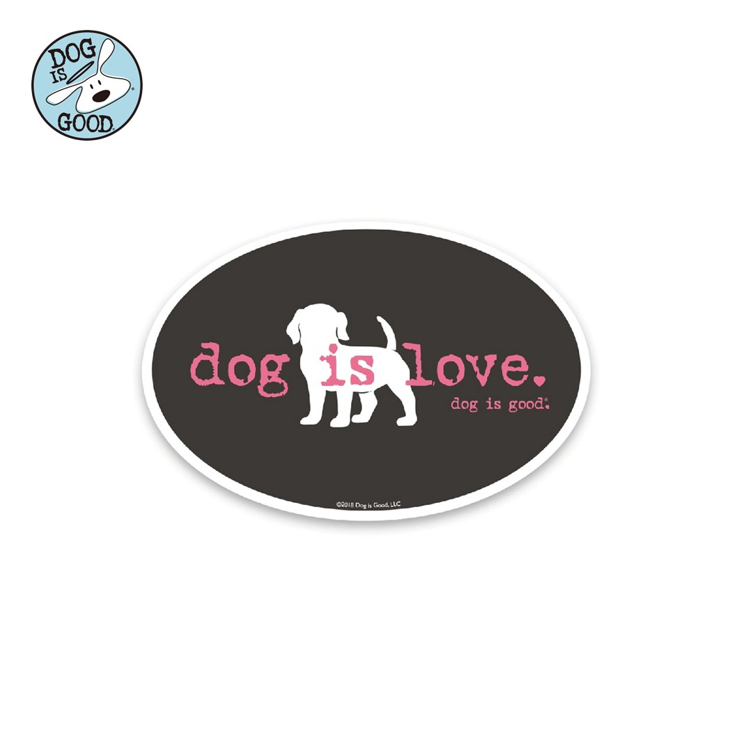 Dog is Good カーマグネット ドッグイズラヴ