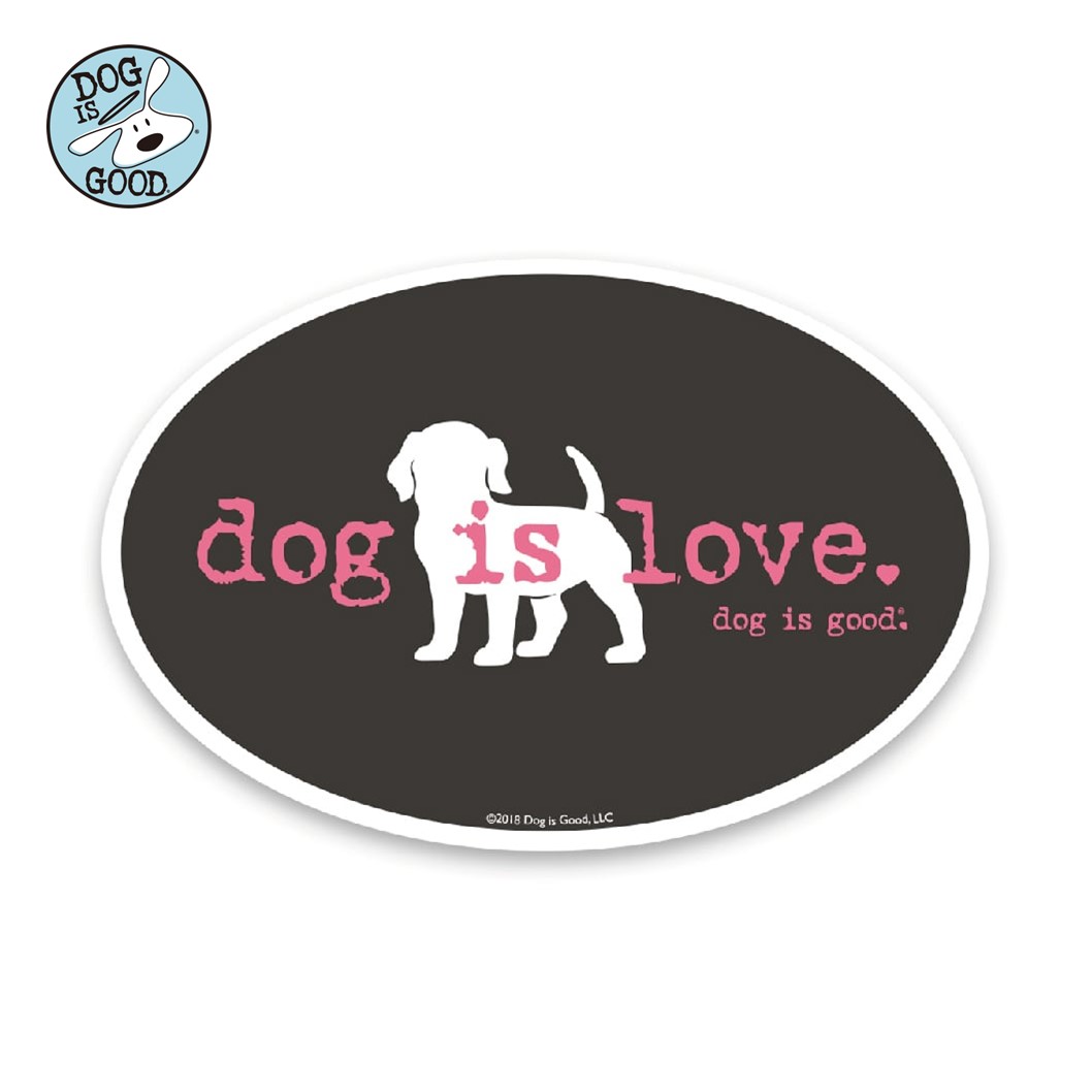 Dog is Good カーマグネット ドッグイズラヴ