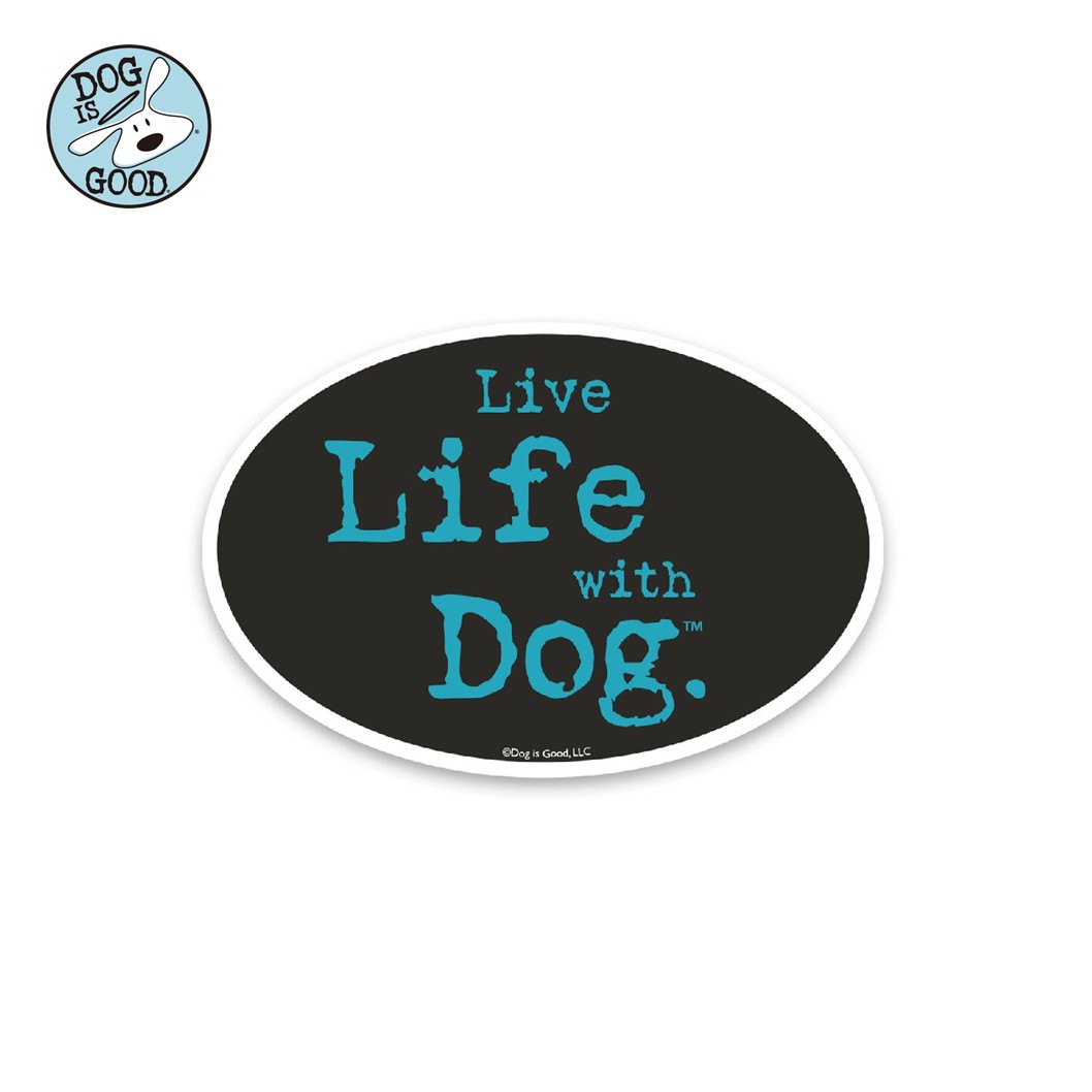 Dog is Good カーマグネット ライフウィズドッグ