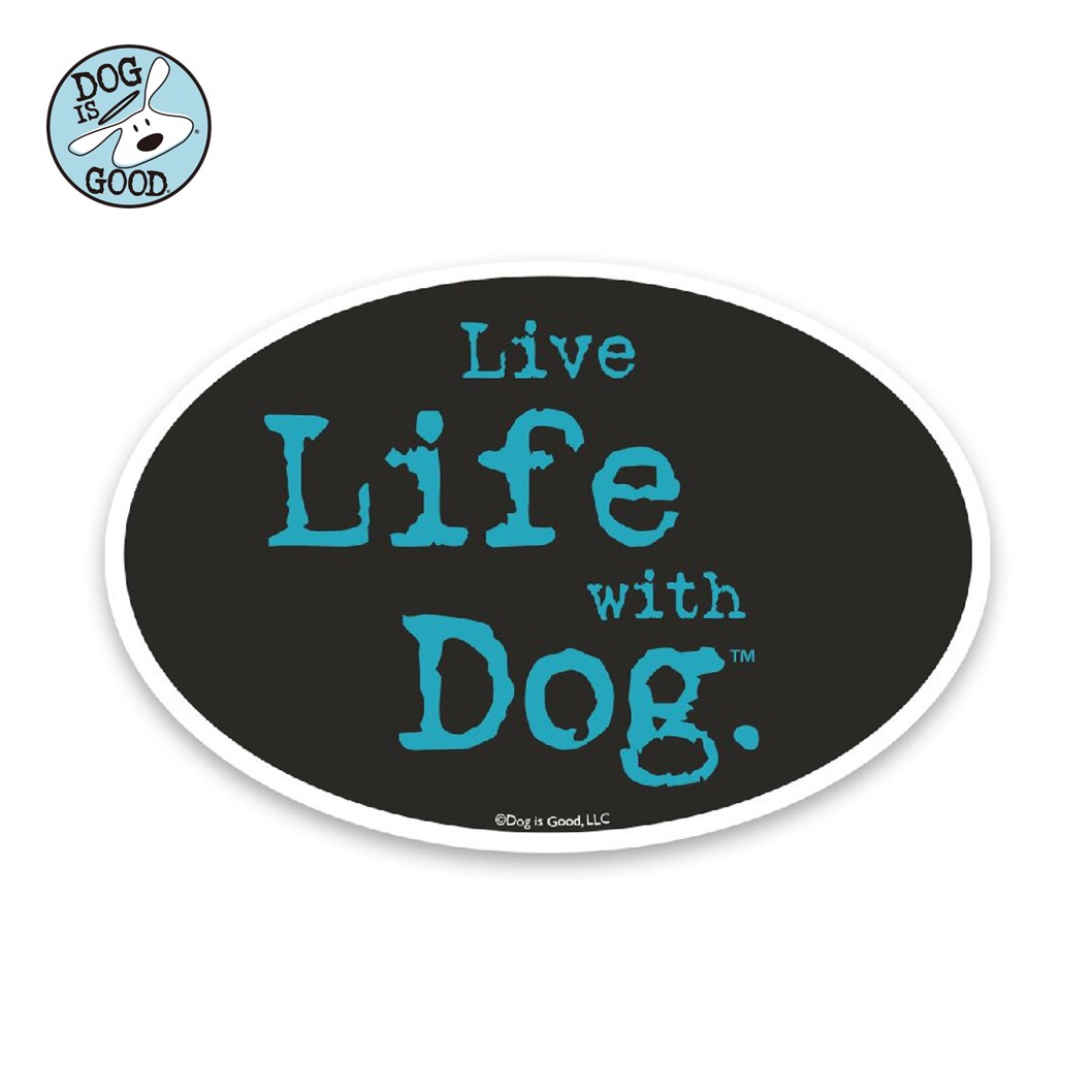 Dog is Good カーマグネット ライフウィズドッグ
