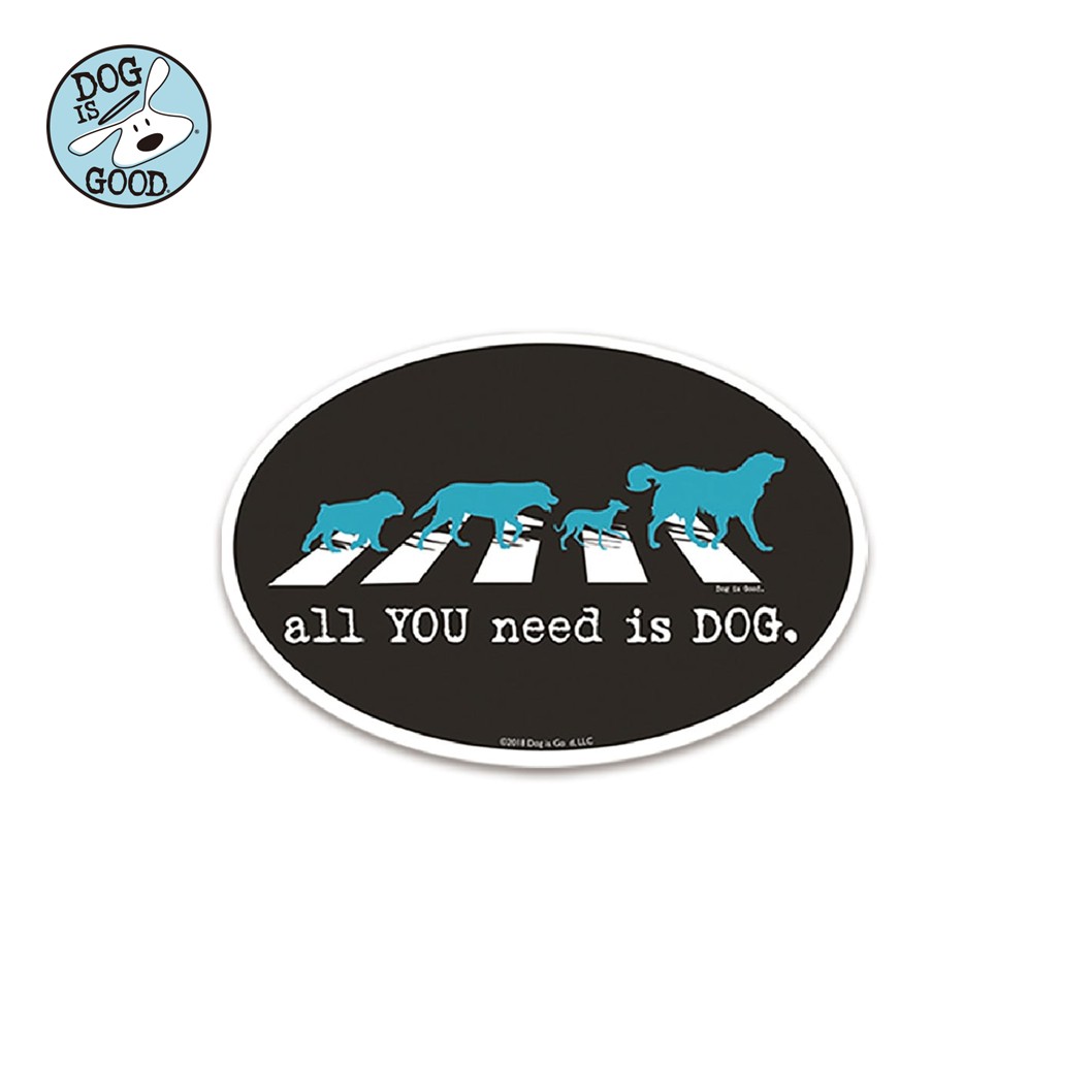 Dog is Good カーマグネット オールユーニード