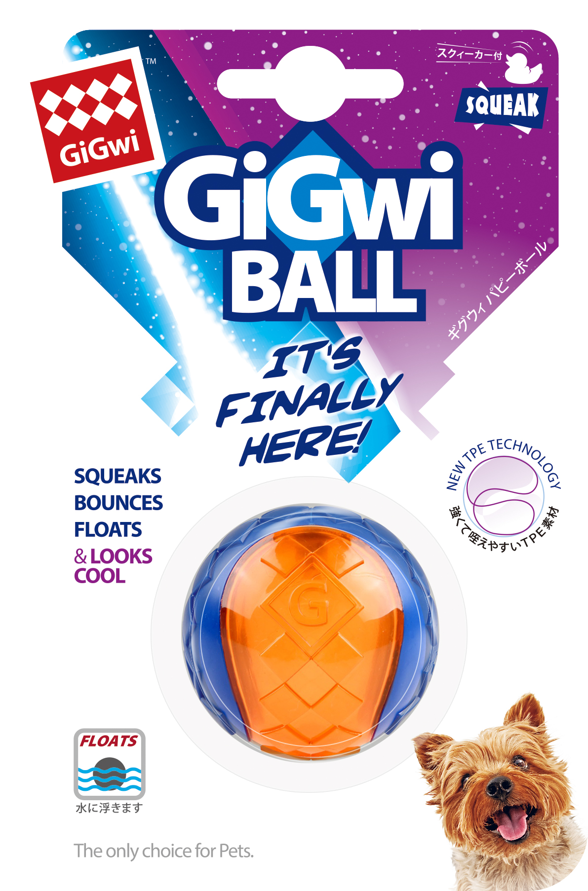 GiGwi ｷﾞｸﾞｳｨ ﾊﾟﾋﾟｰﾎﾞｰﾙ
