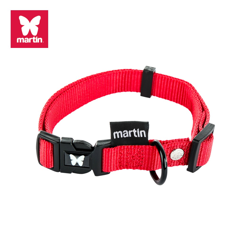 martin ナイロンカラー レッド
