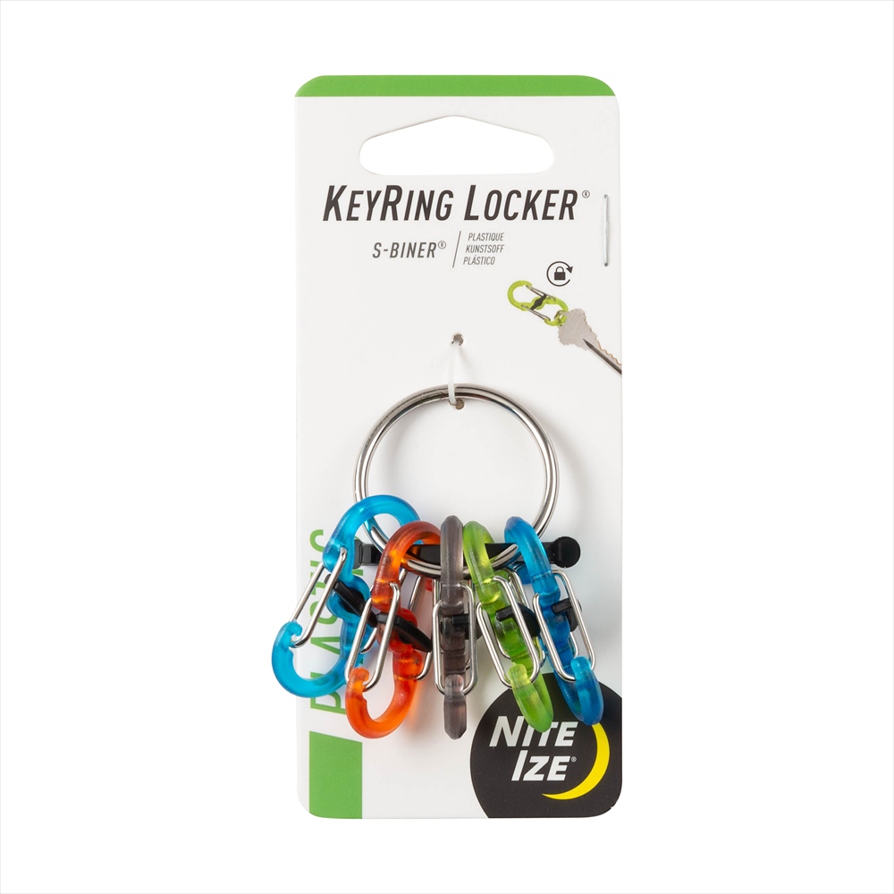 NITE IZE　キーリングプラスチックロッカー