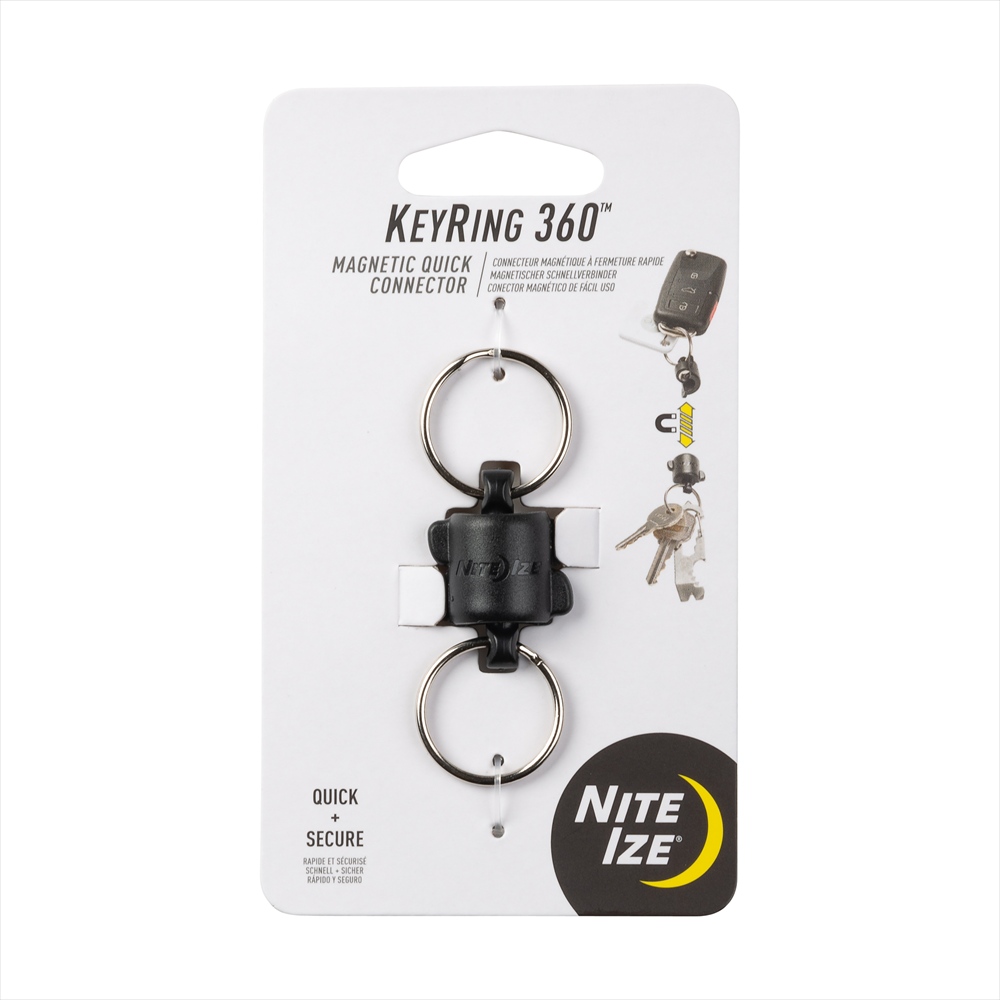 NITE IZE　キーリング360°マグネットクイックコネクター