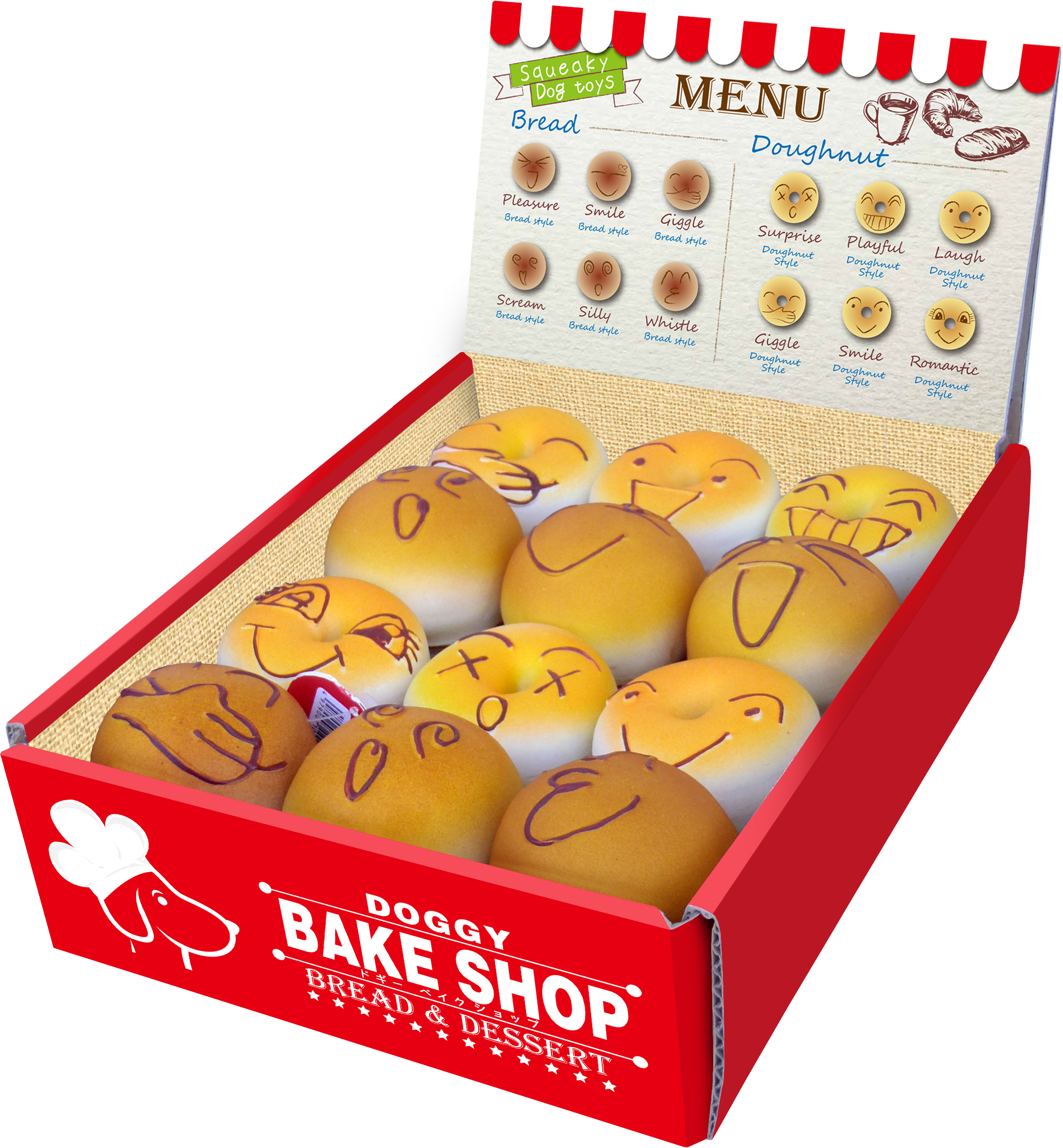 ﾄﾞｷﾞｰ ﾍﾞｲｸｼｮｯﾌﾟ 24P BOX