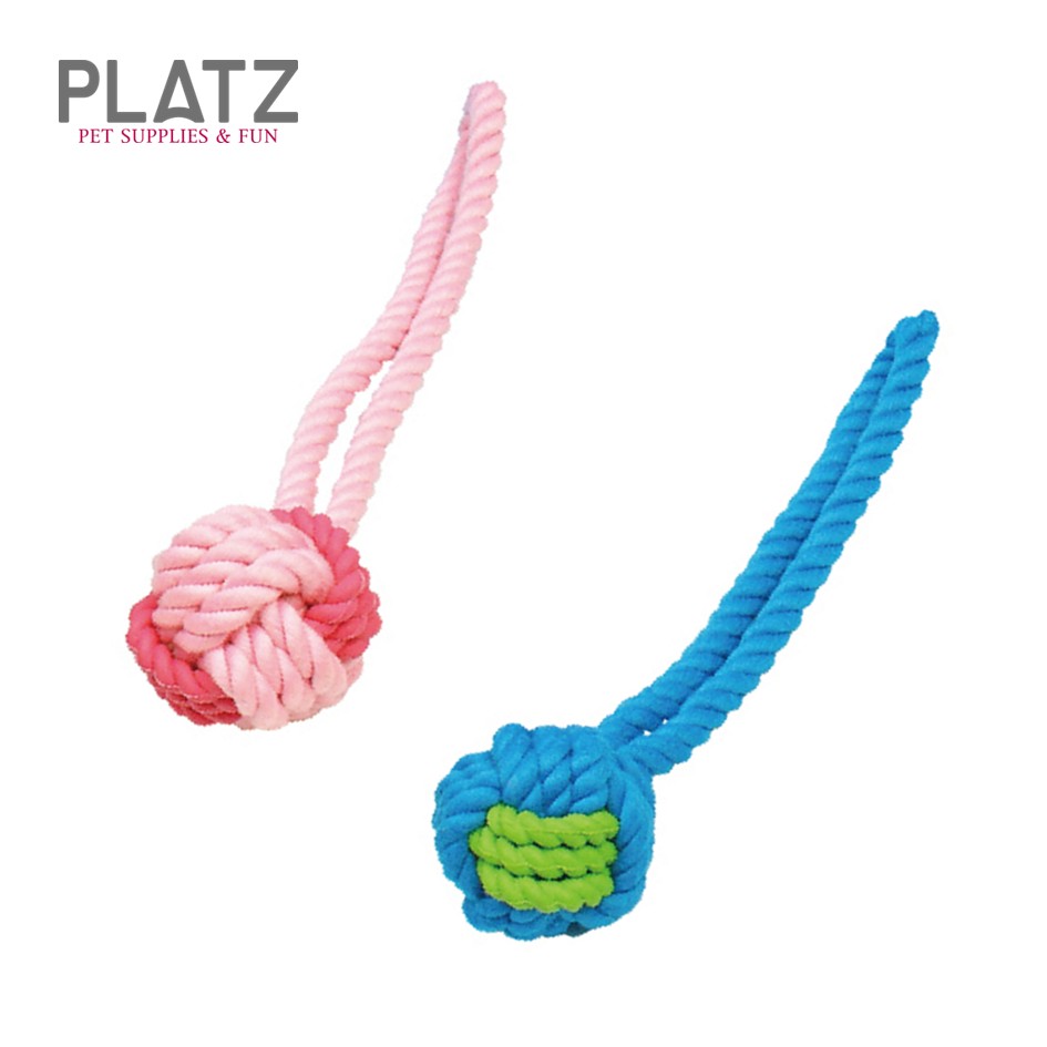 ラバーツイストボール ロープ付