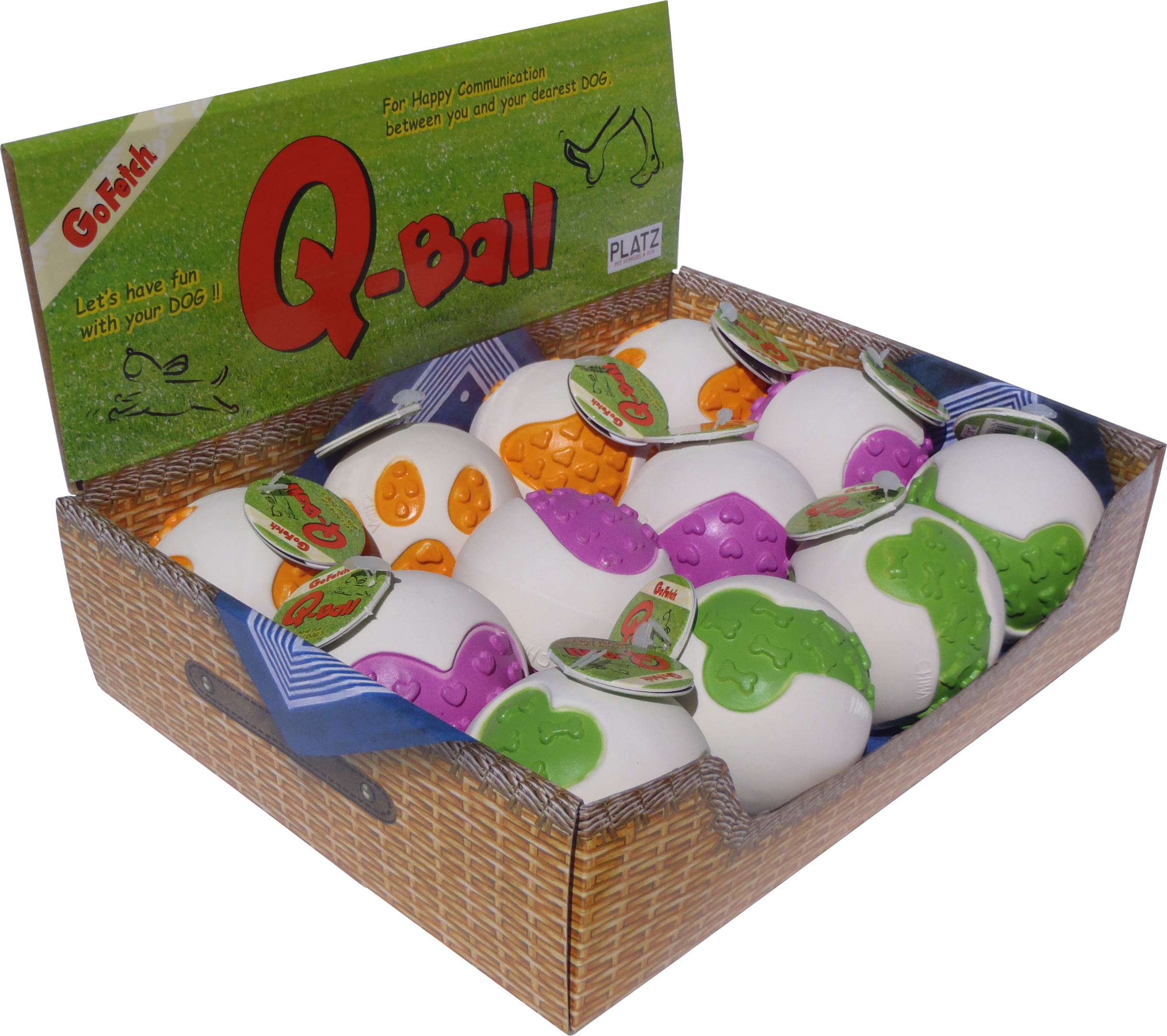 Go Fetch Qﾎﾞｰﾙ 12P