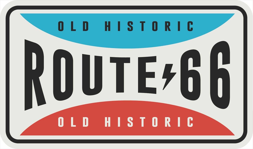 Sticker Pack  ﾙｰﾄ66 ｵｰﾙﾄﾞﾌﾟﾚｰﾄ L