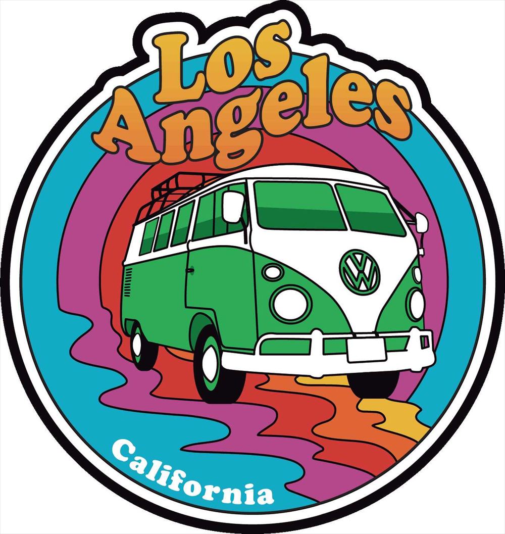 Sticker Pack  LA with VWﾊﾞｽ L
