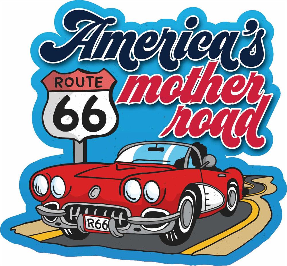 Sticker Pack  ﾙｰﾄ66 ﾏｻﾞｰﾛｰﾄﾞ L