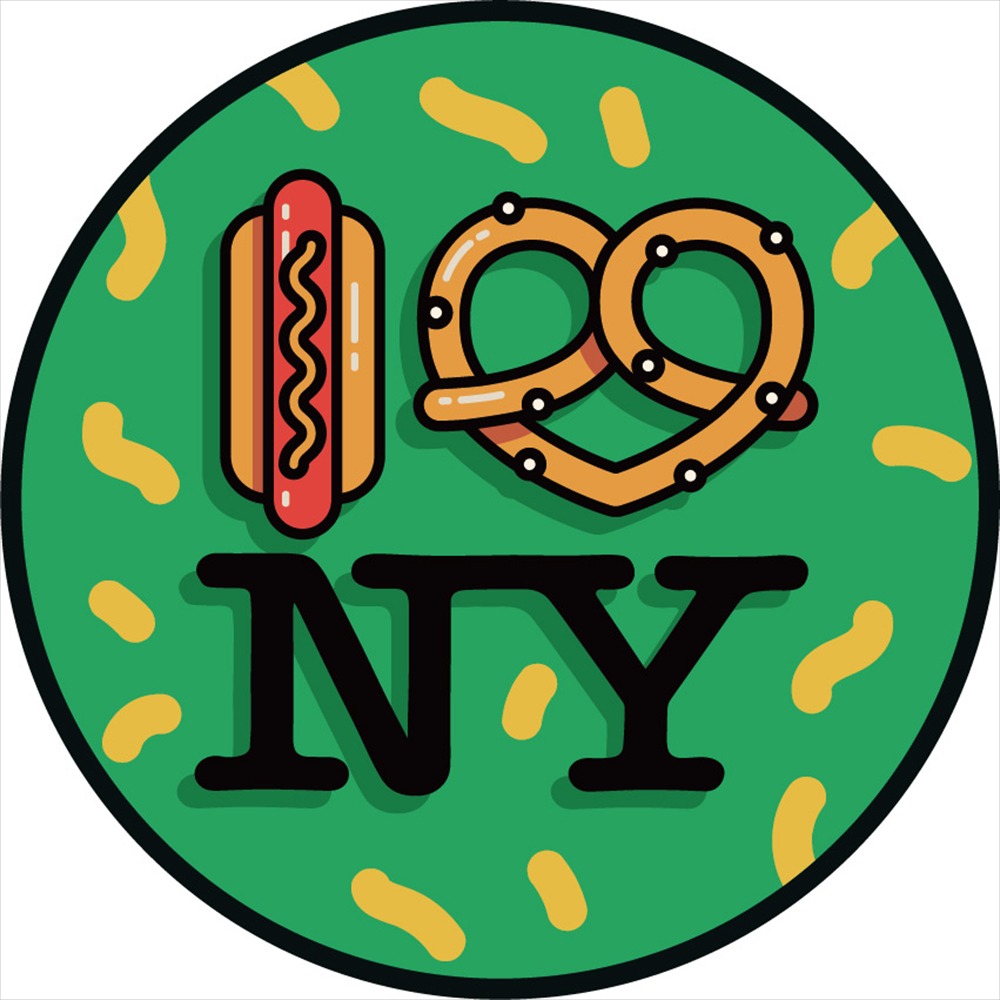 Sticker Pack　ﾎｯﾄﾄﾞｯｸﾞ&ﾌﾟﾚｯﾂｪﾙNY S