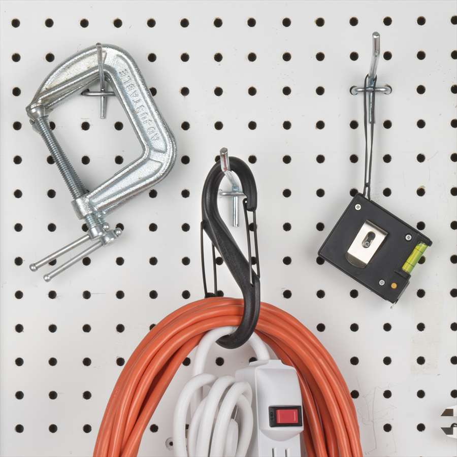 NITE IZE エスビナープラスチック #6 ブラック／ブラックゲート