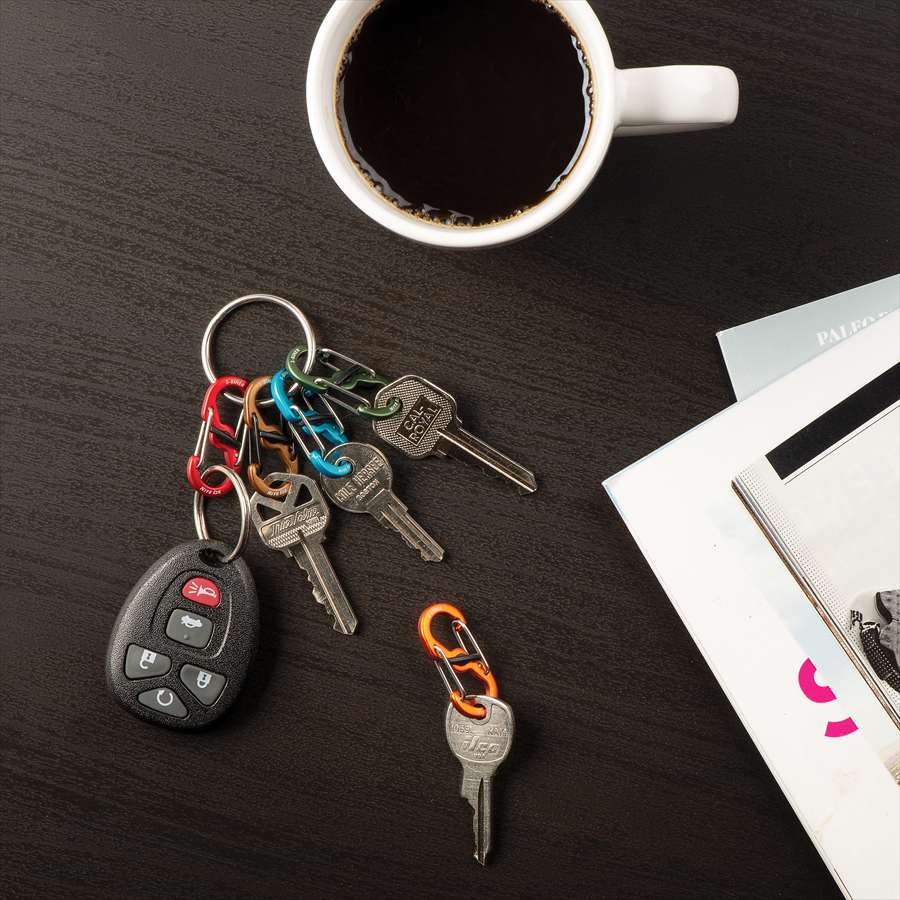 NITE IZE キーリングロッカー アルミニウム