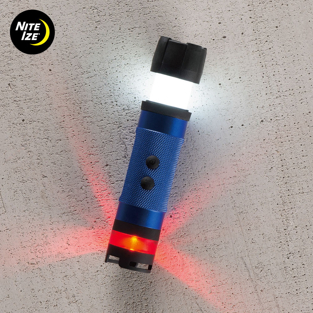 NITE IZE 3イン1 LEDフラッシュライトミニ ブラック
