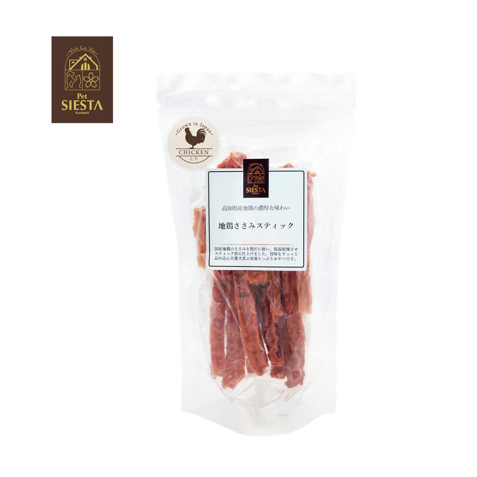 高知県四万十産 地鶏ささみスティック 50g