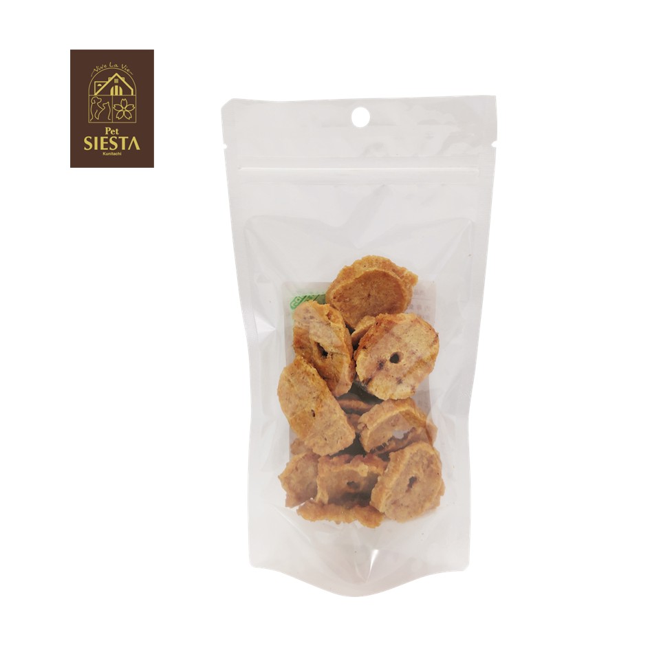 （表面無地）高知県四万十産 地鶏ささみチップ 50g