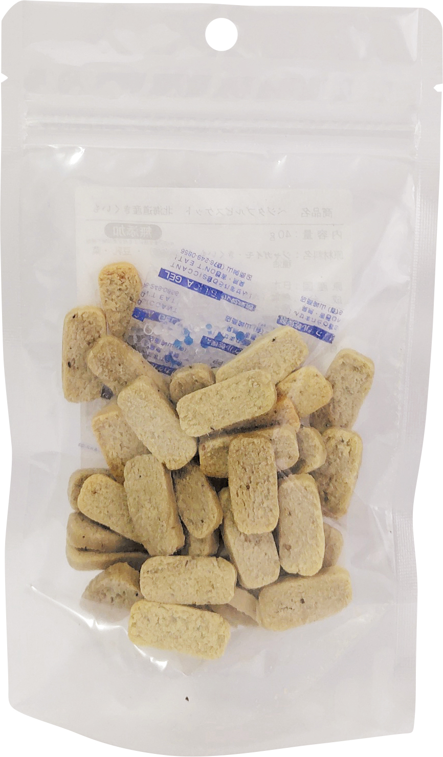 （表面無地）ベジタブルビスケット　北海道産きくいも　40ｇ