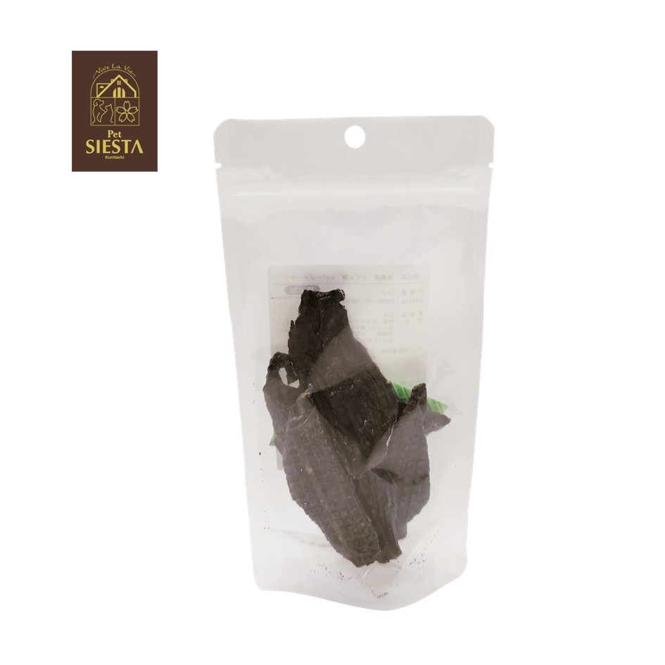 （表面無地）福岡県産 ジビエ猪 レバージャーキー 30ｇ