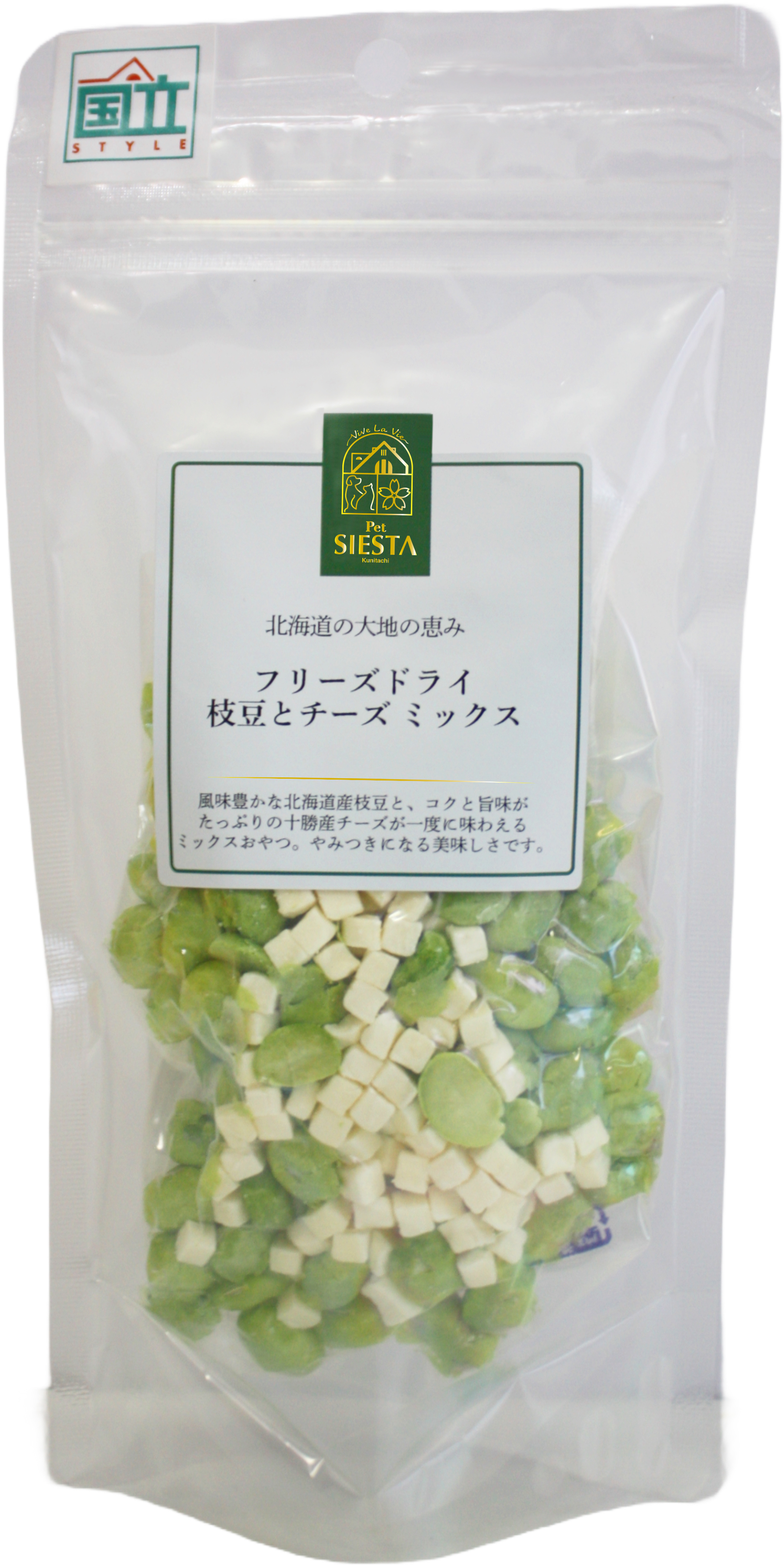 フリーズドライ　枝豆とチーズミックス　30ｇ