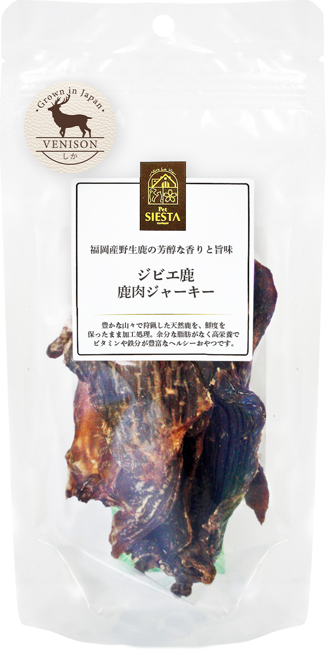 福岡県産　ジビエ鹿　鹿肉ジャーキー　30ｇ