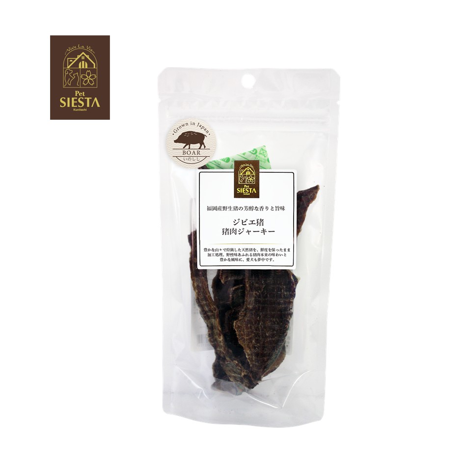 福岡県産 ジビエ猪 猪肉ジャーキー 30ｇ