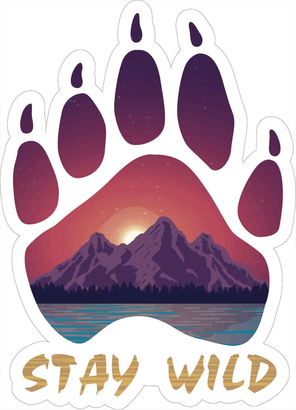 Sticker Pack ステイワイルド L