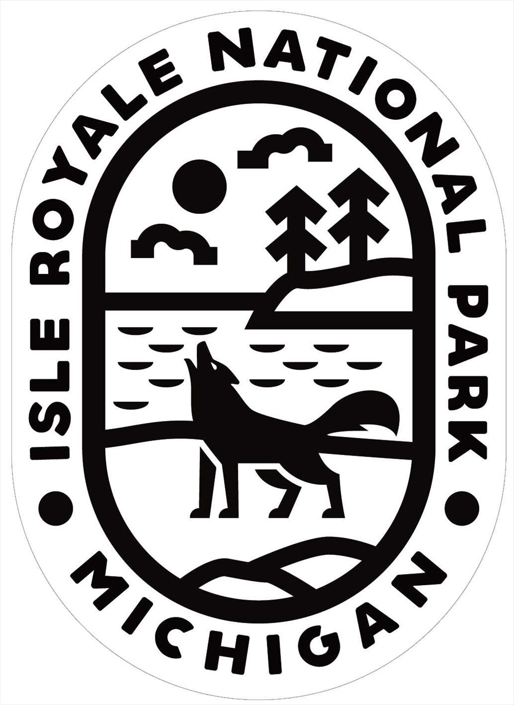 Sticker Pack ウルフ&アイルロイヤル L