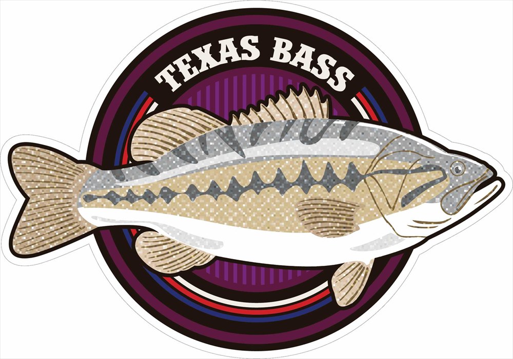 Sticker Pack テキサスバスフィッシング L