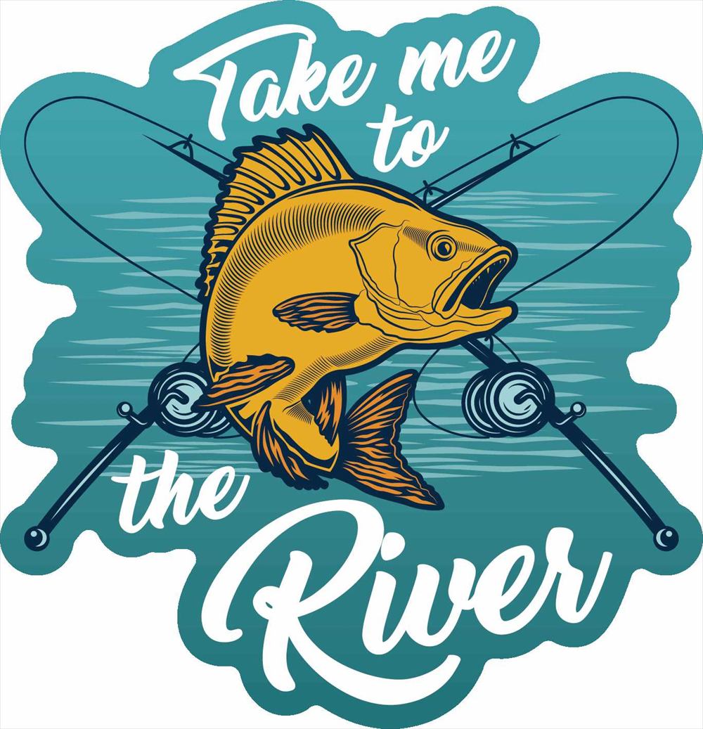 Sticker Pack テイク ミー トゥ ザ リバー L