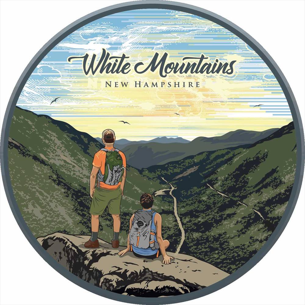 Sticker Pack ホワイトマウンテン トレッキング