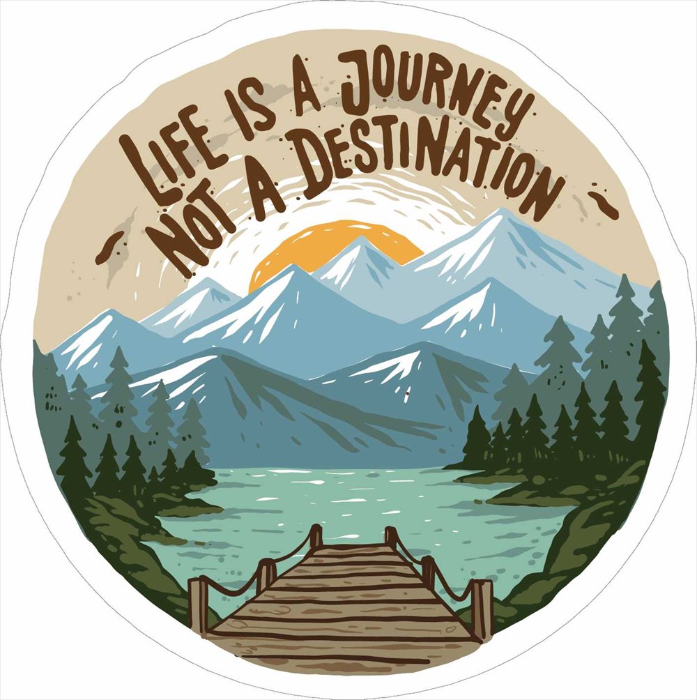 Sticker Pack ライフ イズ ア ジャーニー