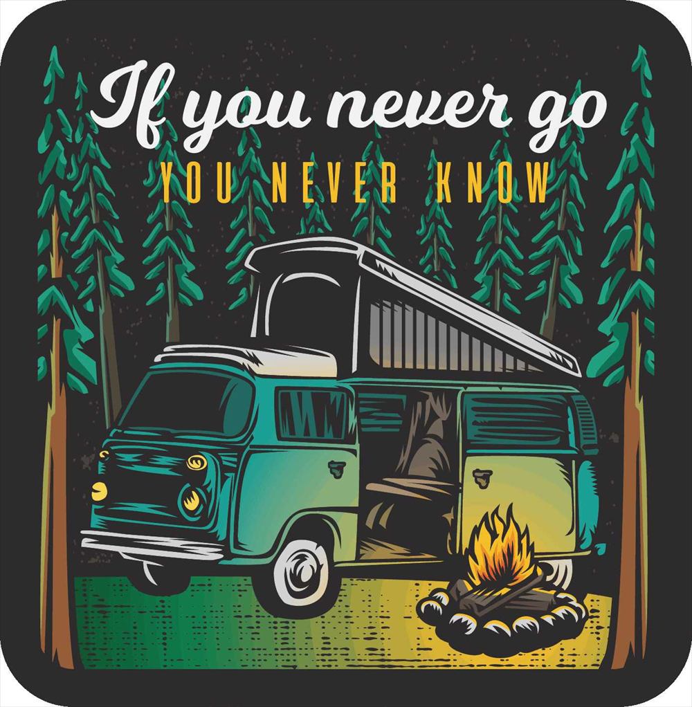 Sticker Pack イフユーネバーゴーキャンプ L