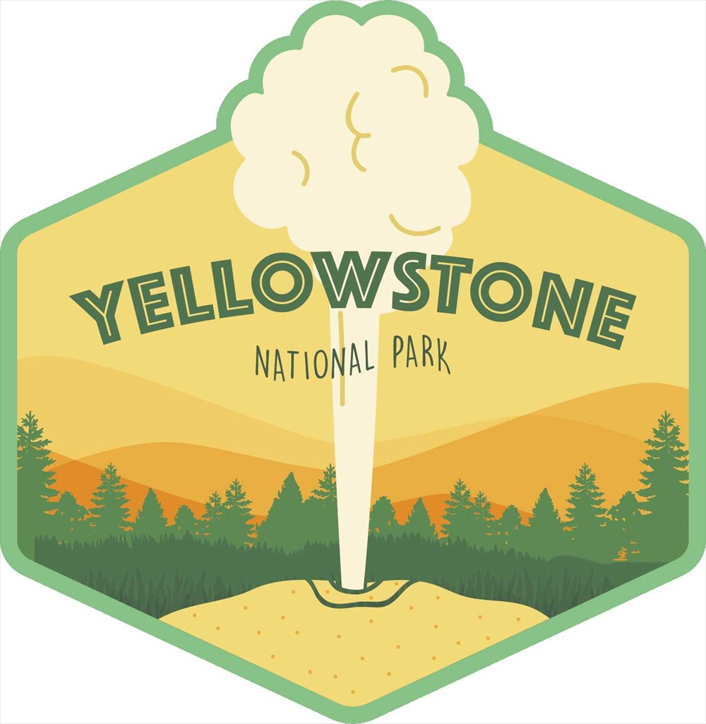 Sticker Pack イエローストーンナショナルパーク
