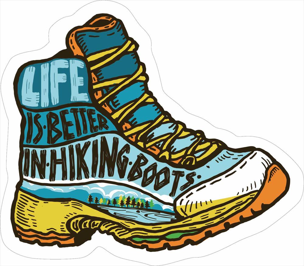 Sticker Pack ハイキングブーツ L