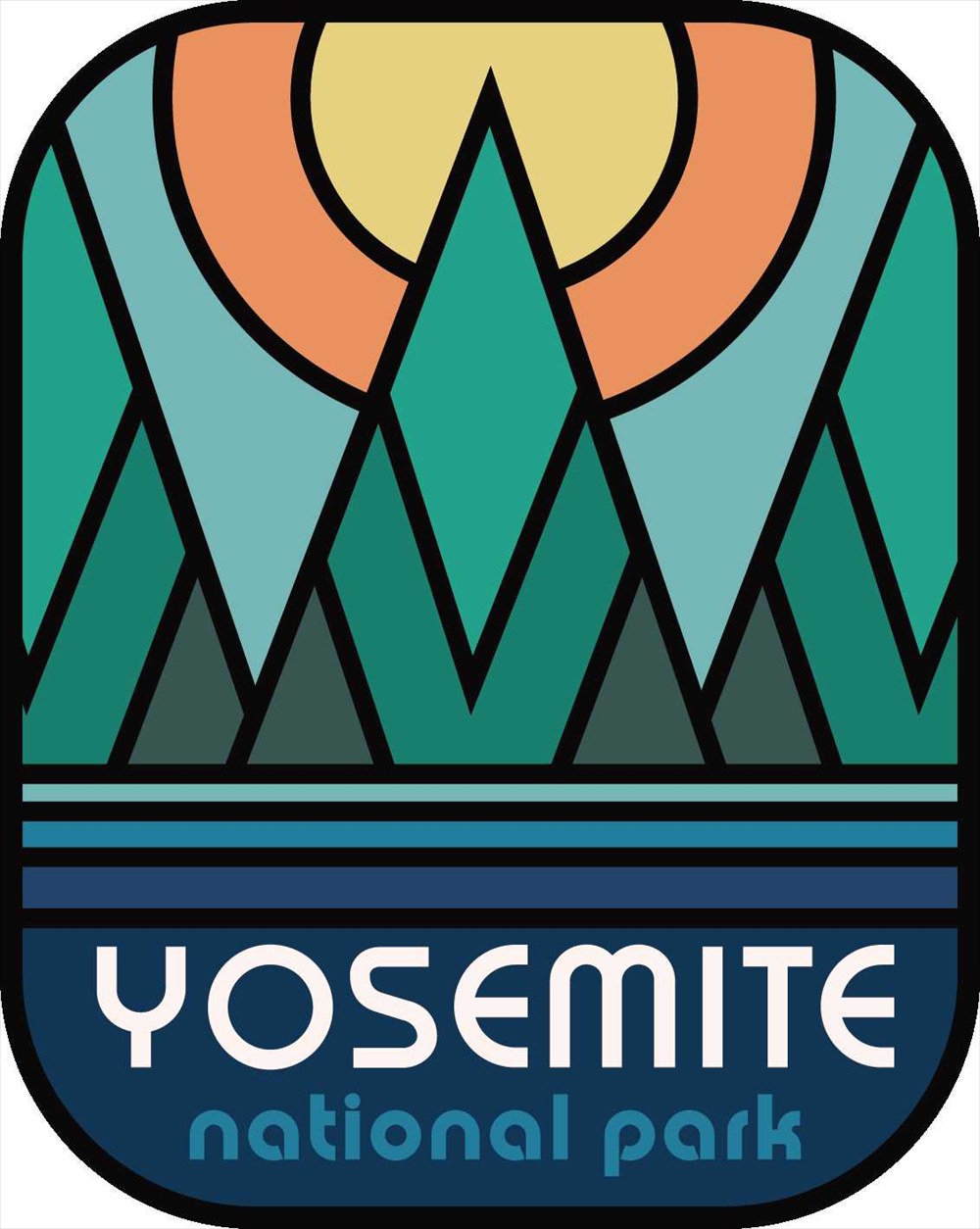 Sticker Pack ヨセミテアートモード L