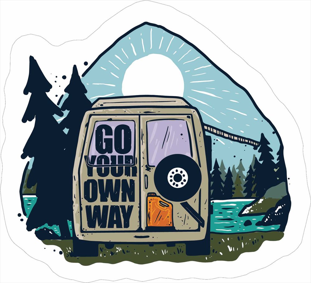 Sticker Pack ゴーキャンプ L