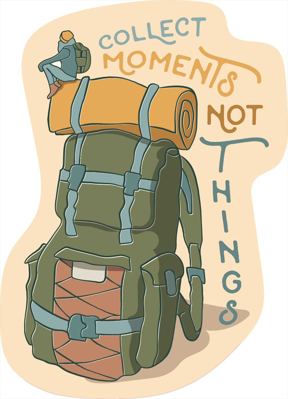 Sticker Pack コレクト モーメンツ バックパック L