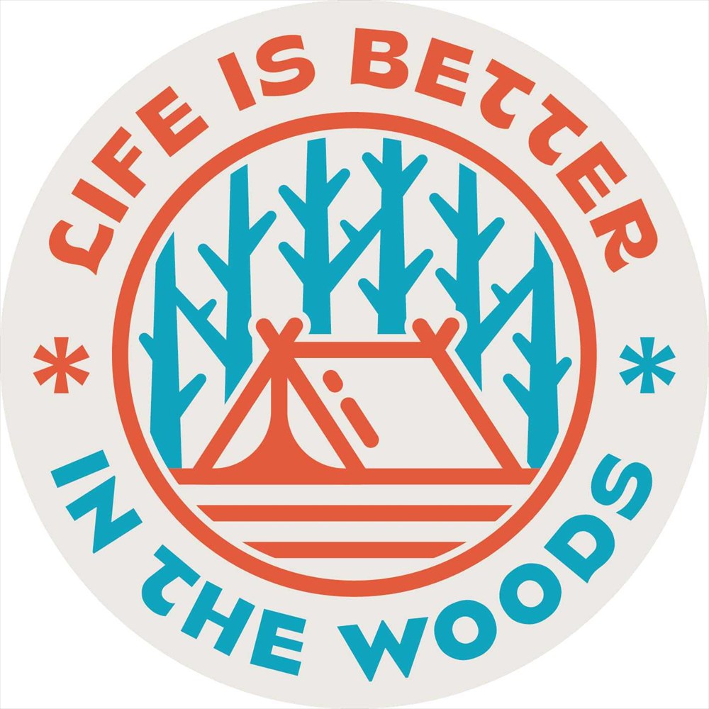 Sticker Pack ライフ イズ ベターテント L