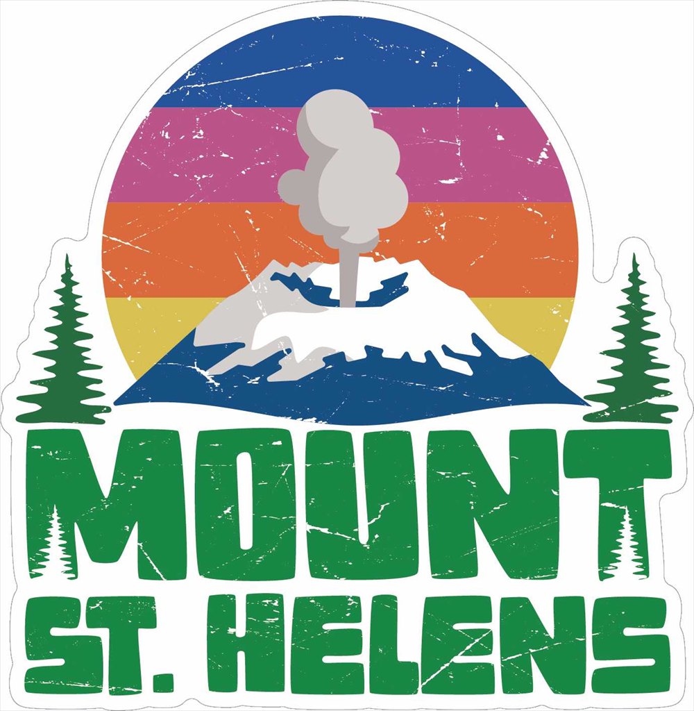 Sticker Pack マウントセントヘレンズ L
