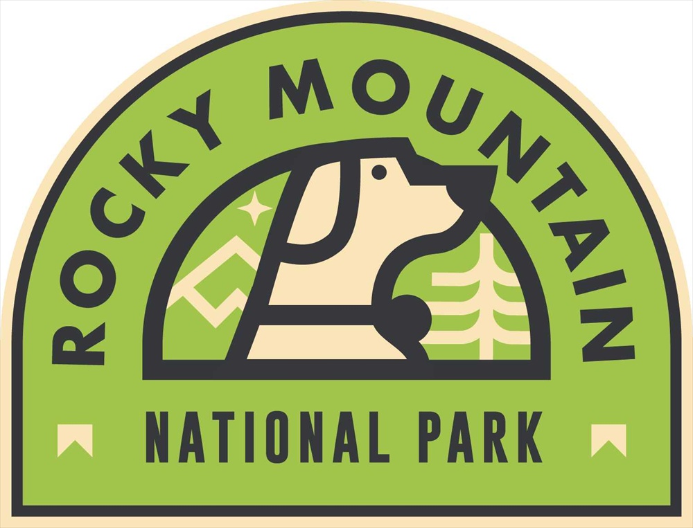 Sticker Pack ドッグヘッドロッキーマウンテンL