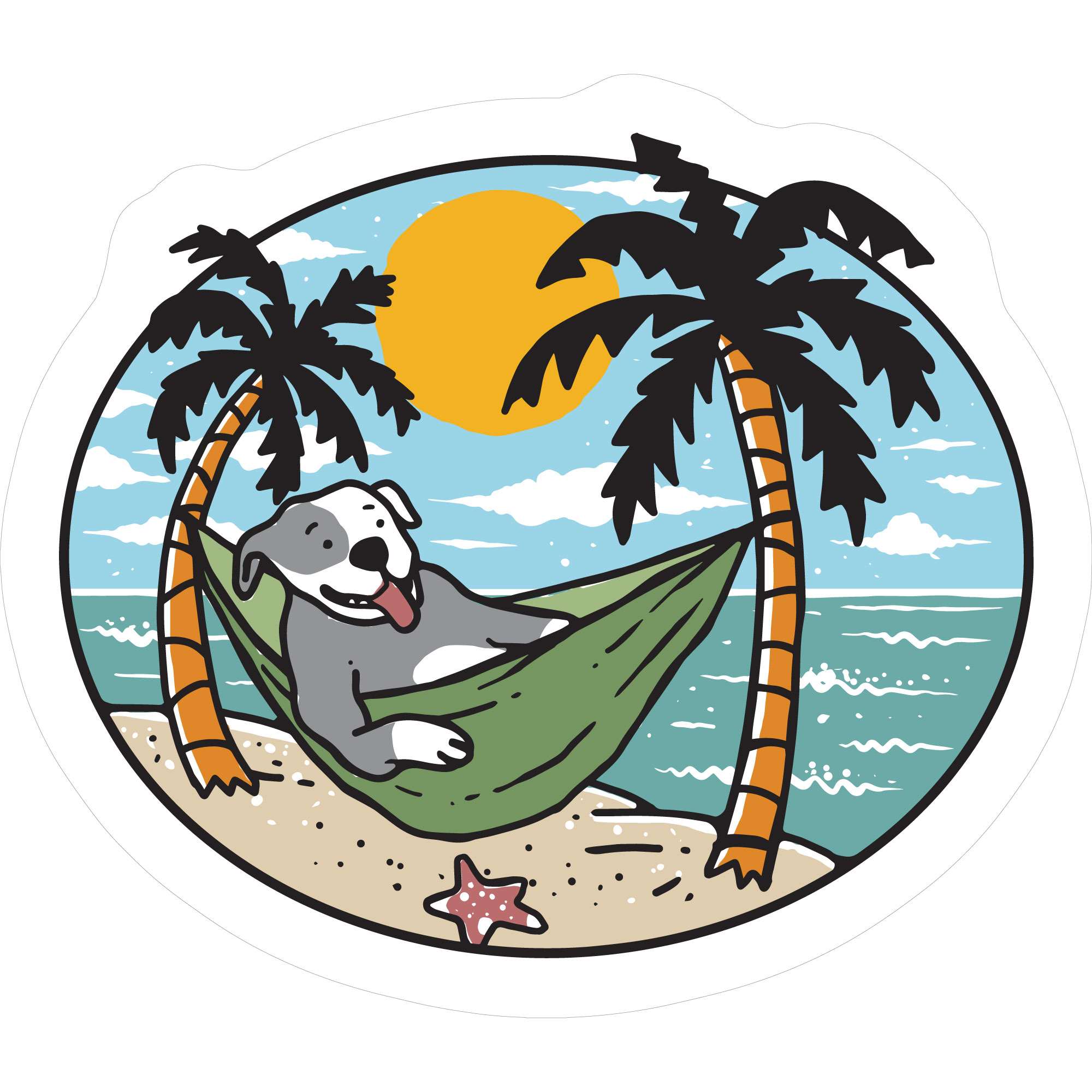 Sticker Pack ハンモックドッグL