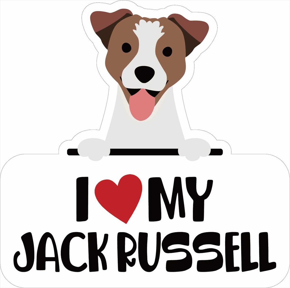 Sticker Pack アイラブジャックラッセル L