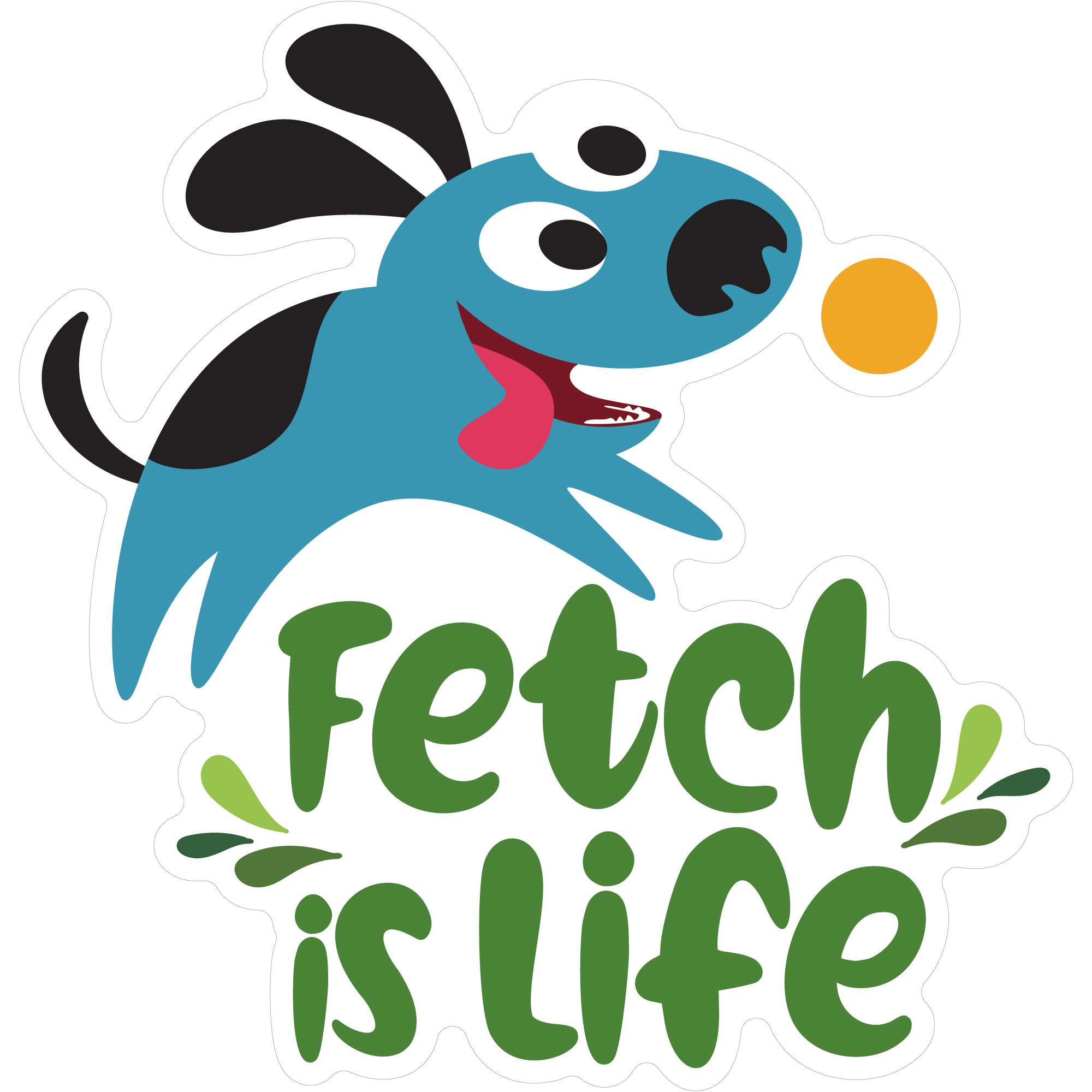 Sticker Pack フェッチイズライフ L